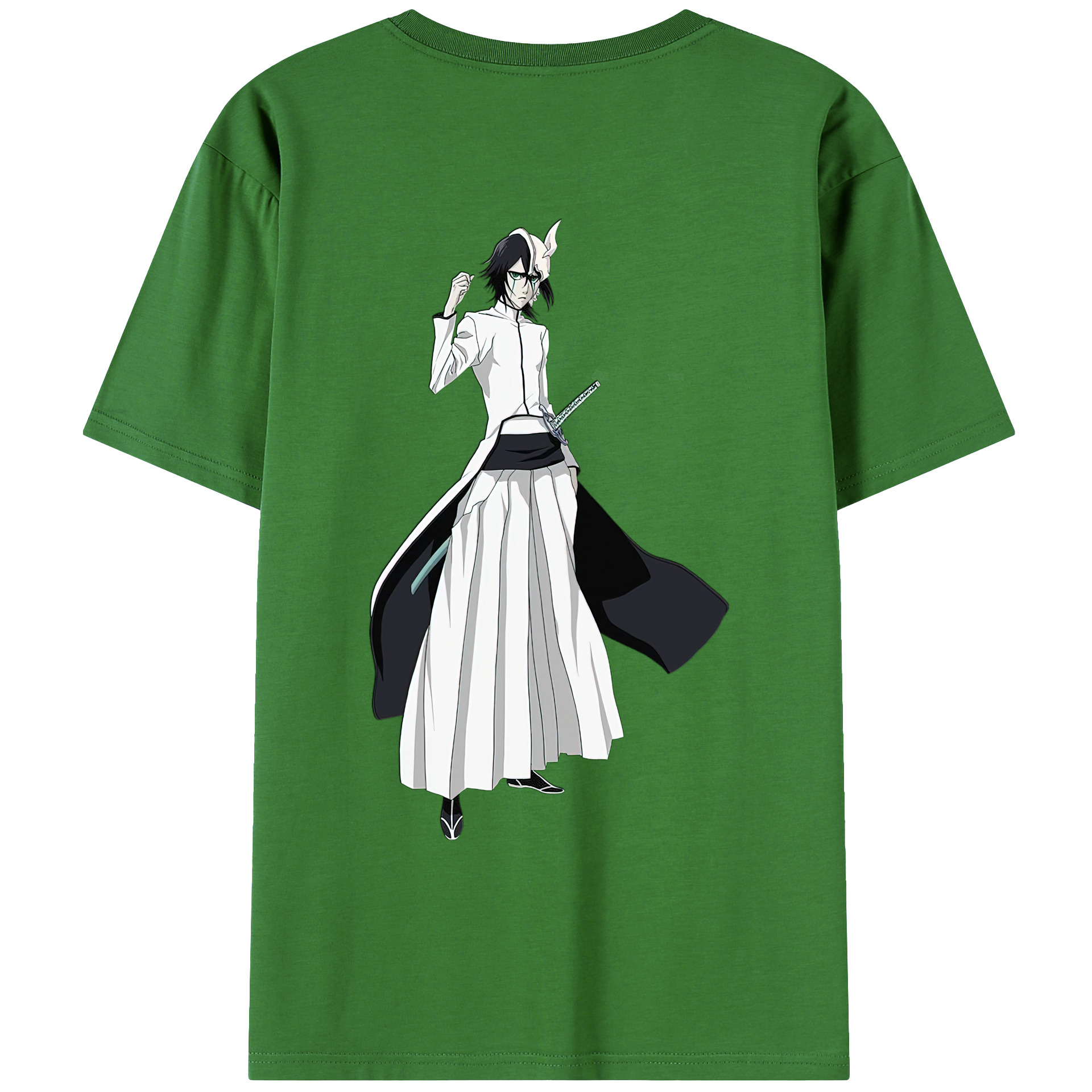 （画像用） ブリーチ ウルキオラ·シファー BLEACH Ulquiorra cifer レディース半袖Tシャツ(バックプリント)